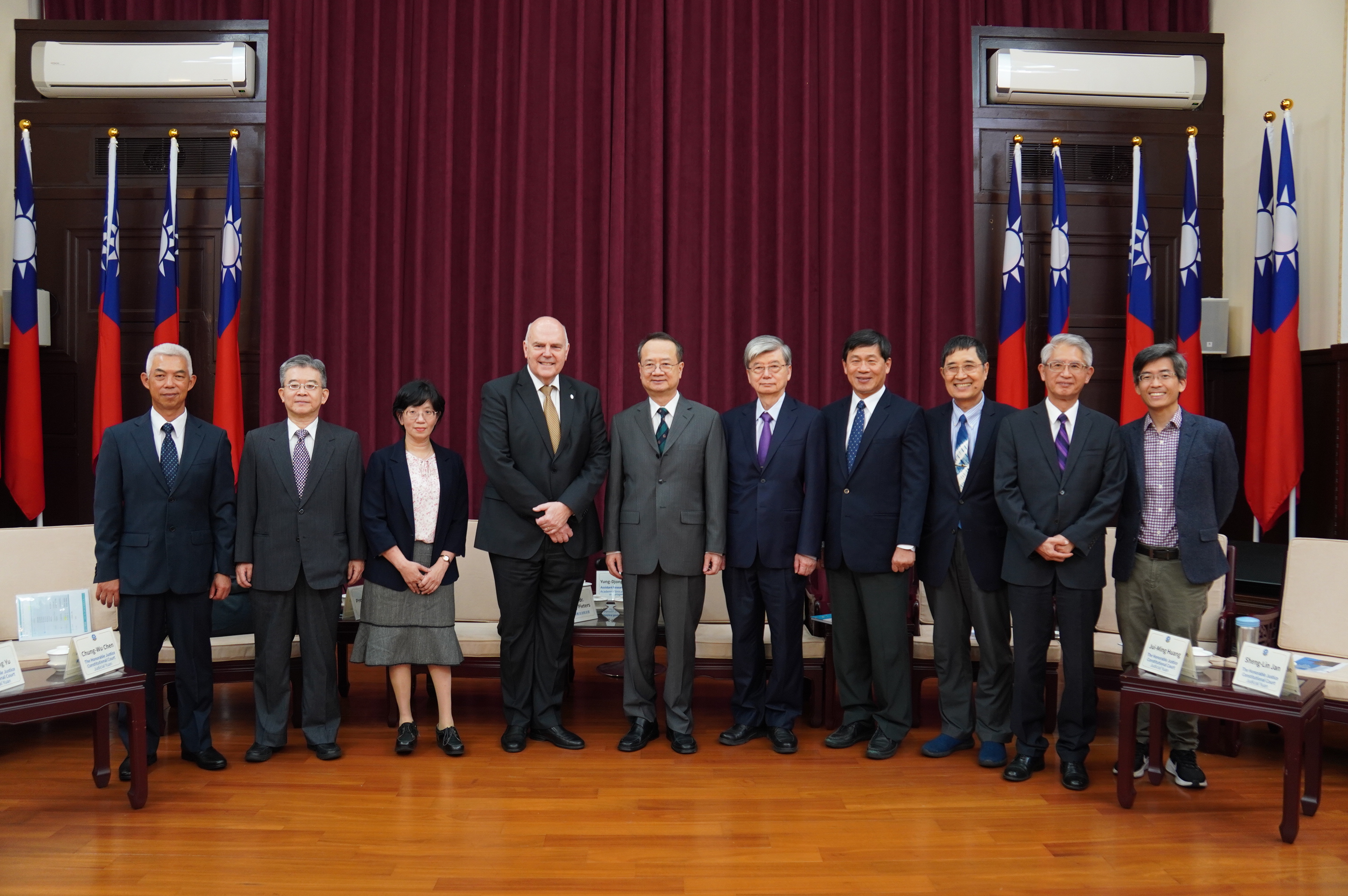 The visit of Prof. dr. Danny Pieters, Judge of the Belgian Constitutional Court. 